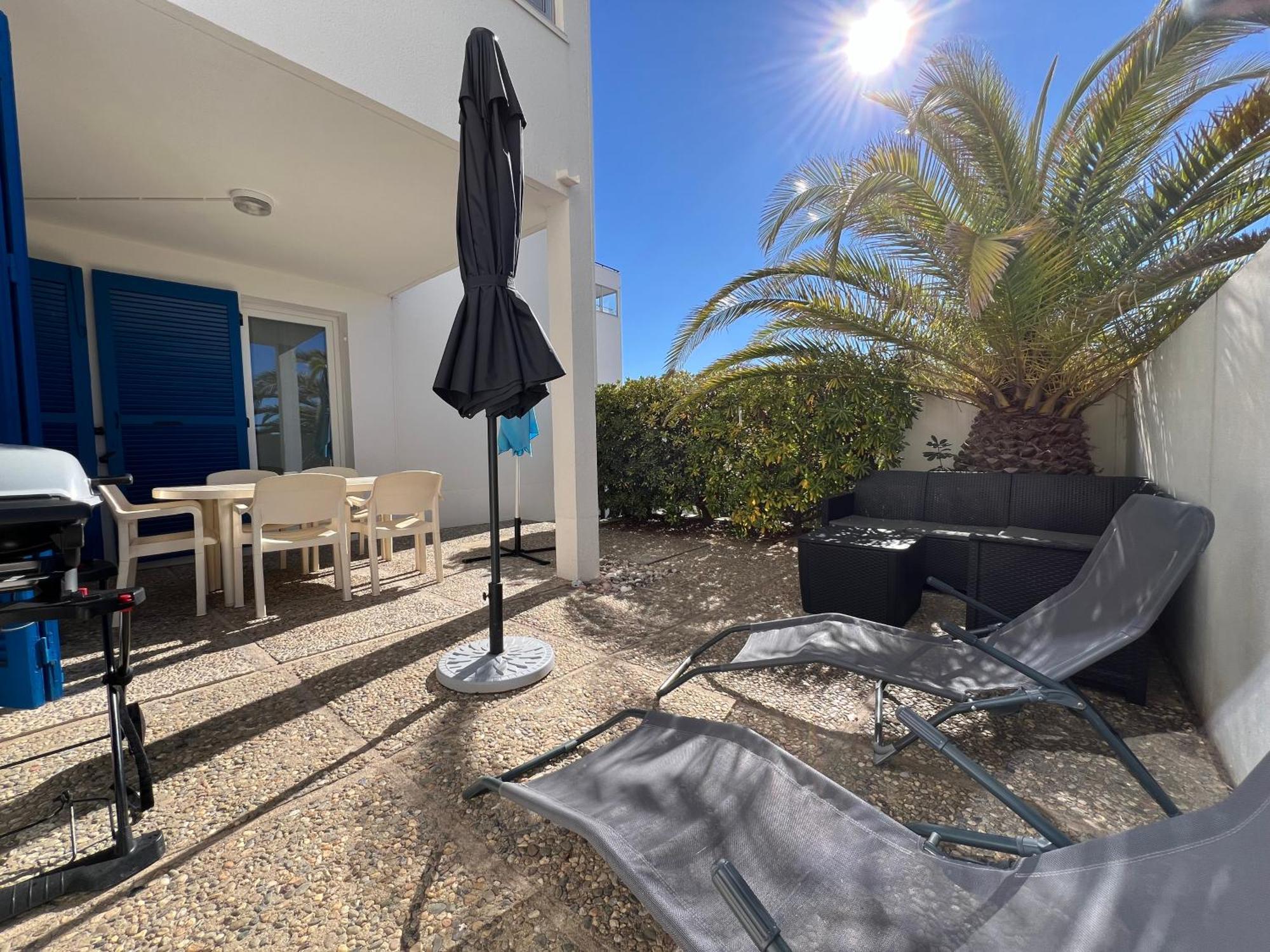 Appart Rdc T3 Proche Plage Accessible A Pieds Le Barcarès Exterior foto